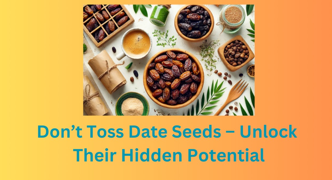 Don’t Toss Date Seeds as Waste – Discover Their Incredible Uses